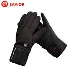 Перчатки для катания на лыжах, велосипеде, с электроподогревом