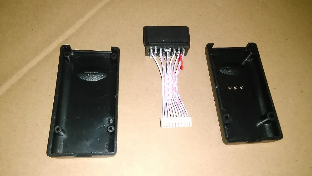 

Wholesale 50pcs OBD2 OBD 2 OBD-II OBDII Interface adaptor connector Plug Shell for opel com opcom