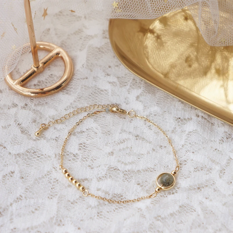 

Корейский простой темпераментный индивидуальный простой летний свежий холодный ветер Переводные бусины браслеты украшения для подруги