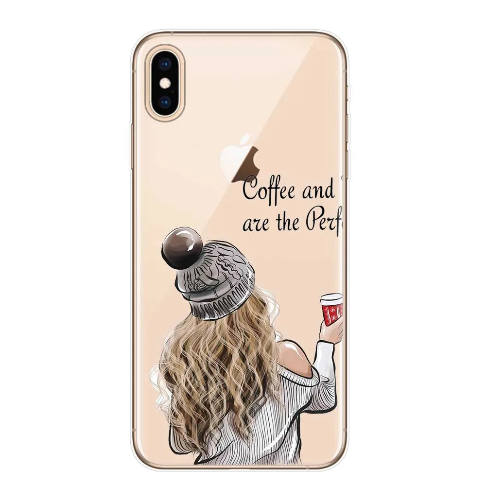 T5406 Мы всегда будем лучшими друзьями BFF чехол для телефона для iPhone X 10 XR XS MAX чехол TPU силиконовый чехол для iPhone SE 5S 6 6S 7 8 Plus - Цвет: T5406