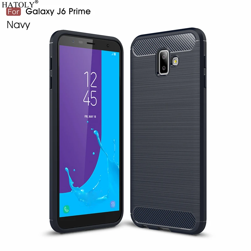 HATOLY Чехлы для Samsung Galaxy J6 Plus чехол Prime Мягкий ТПУ Матовый прочный силиконовый