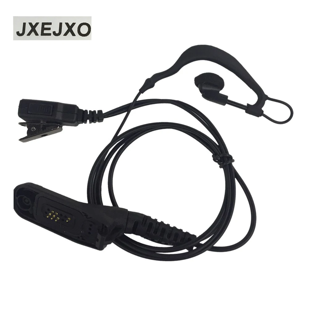 JXEJXO черный PTT MIC Earhook гарнитура для Motorola радио XIR P8268 P8260 P8200 XPR6550 XPR6300 Радио Walkie