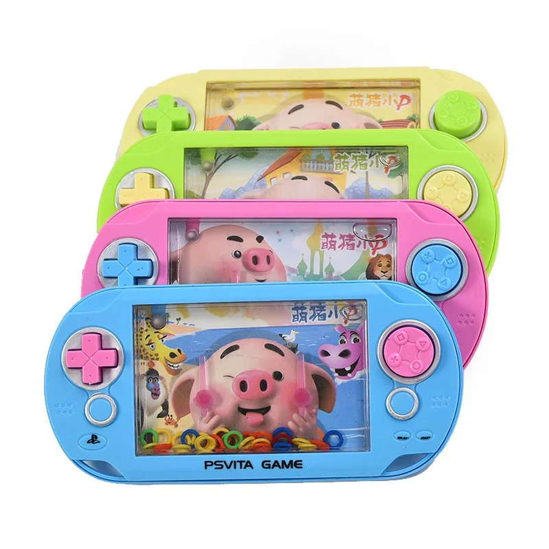ASSOT Squishy Water Ring Toss Squeeze Toy Child Handheld Game Machine Parent-Child Interactive Antistress Game Toys For Children