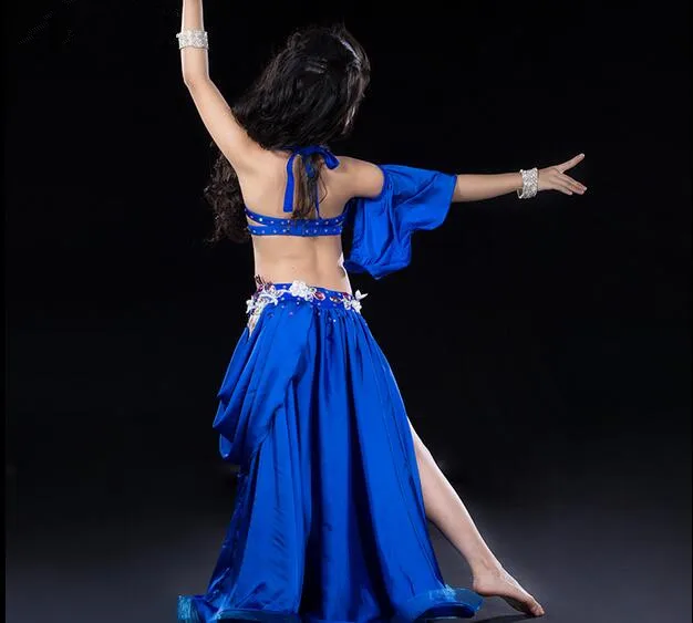 Роскошное шелковое платье ручной работы из 3 частей украшенное бусинами Женская