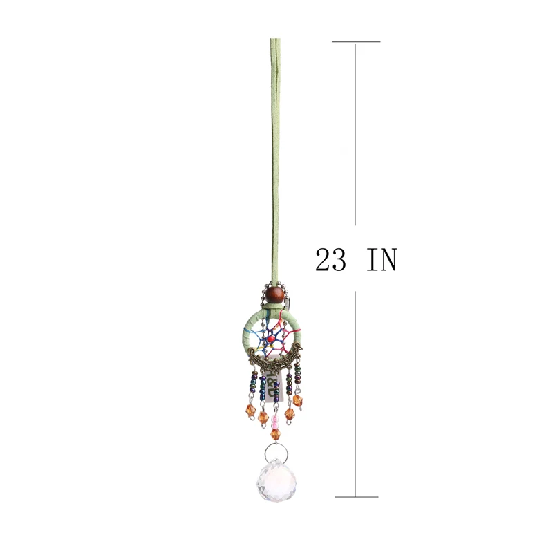 H &amp D Chakra Suncatcher для домашнего декора Ловец снов кулон автомобиля зеркало заднего