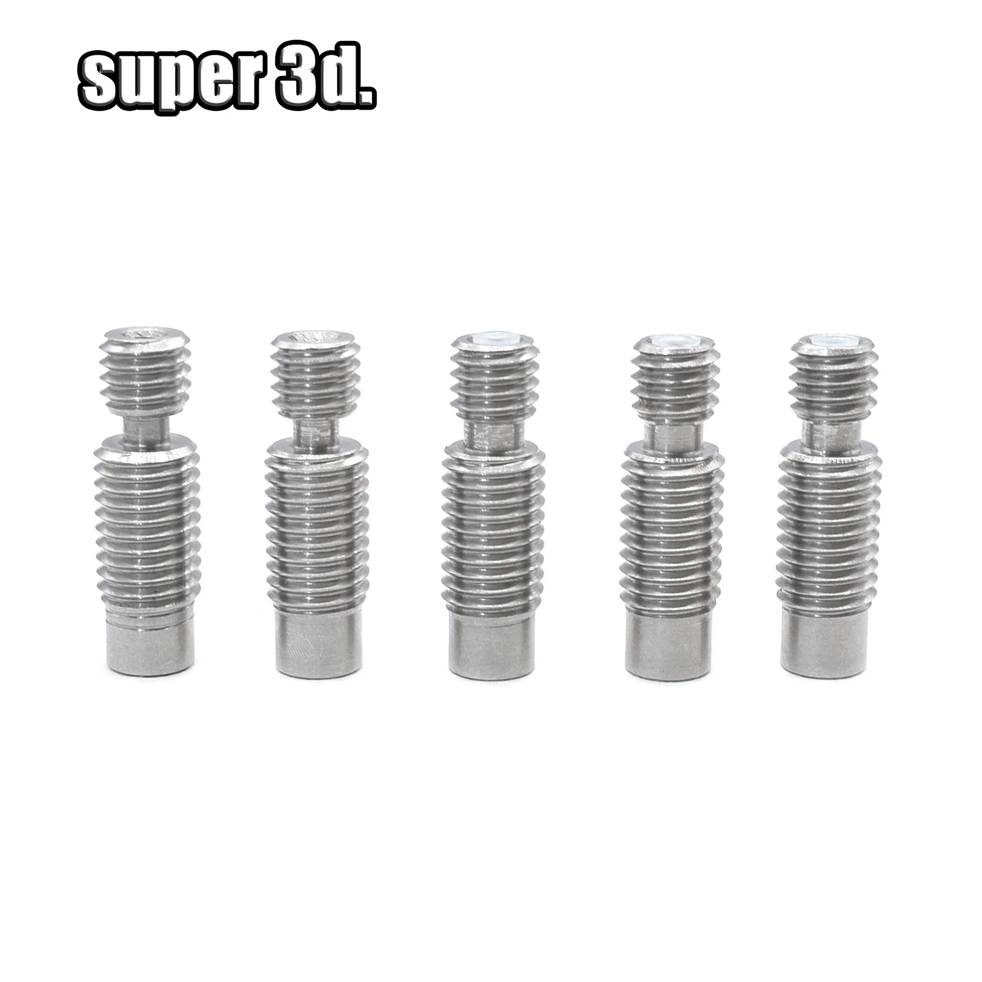 V6 Боуден J-head Hotend все металлические комплект 12 В/24 В 1,75 м 4,1 горло Тепловой разрыв+ 5 горло+ 5 сопла+ 1 м тефлоновая трубка для дистанционного экструдера