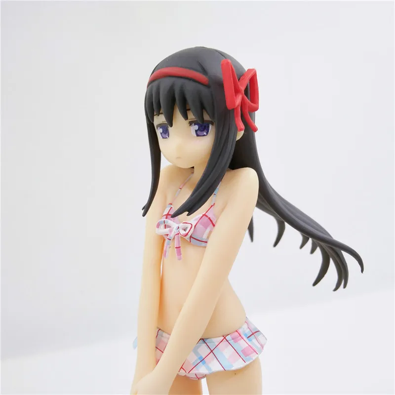 16 см новая горячая Puella Magi Madoka Magica Akemi Homura купальник экшн фигурка игрушки коллекция