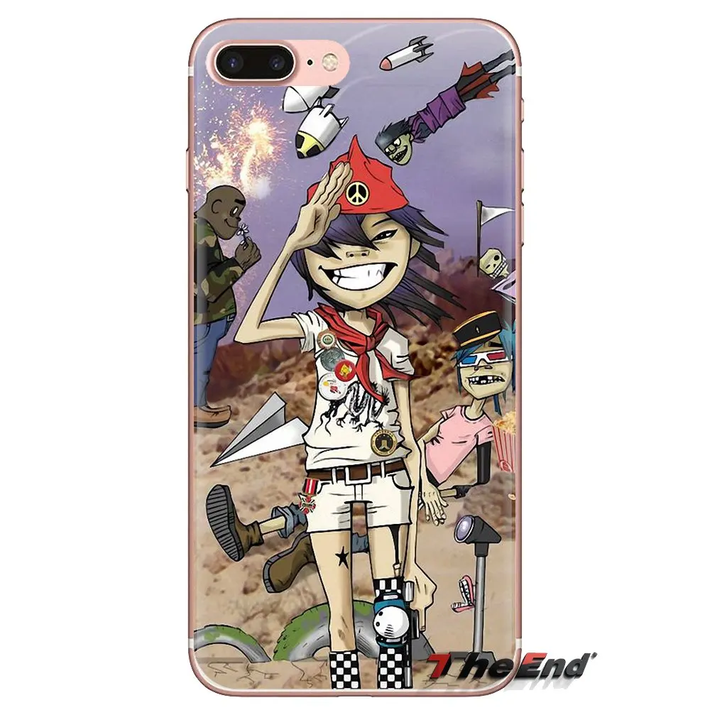 cartoon Demon Days gorillaz boat Silicone Shell Covers For Samsung Galaxy J1 J2 J3 J4 J5 J6 J7 J8 Plus 2018 Prime 2015 2016 2017 |