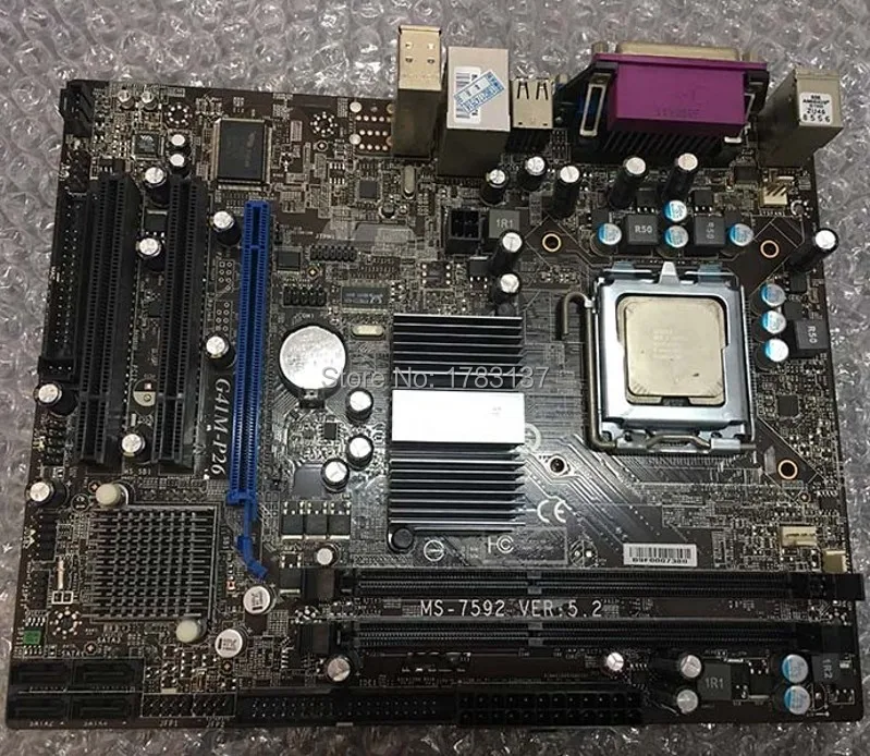 Протестированная перед отправкой системная плата для Φ G41 Socket LGA 775 DDR3|Материнские