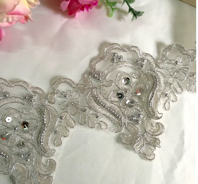 Женская Высококачественная Великолепная кружевная ткань ширина 12 см