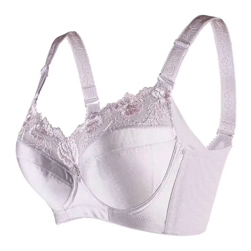 Женский полный охват минимайзер жаккардовый не мягкий кружевной прозрачный