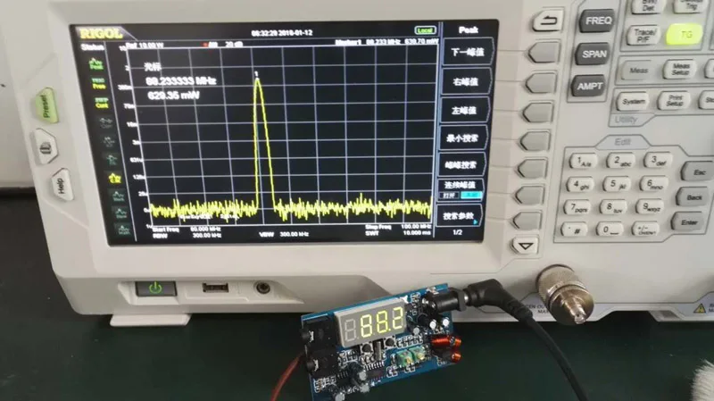 Радиостанция светодиодная цифровая 76 108 МГц 12 в пост. Тока 0 5 Вт|dc dc|transmitter diytransmitter