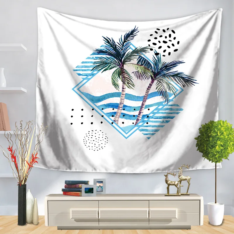 Домашний Декоративный Настенный Ковер гобелен прямоугольное покрывало летний