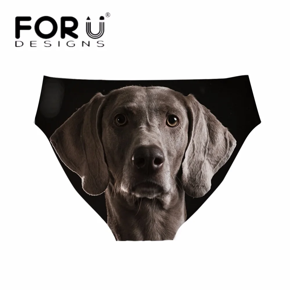 FORUDESIGNS женские ультратонкие бесшовные трусики с 3d-рисунком животных | Женская