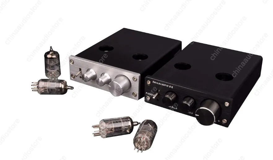 V2018 Hi Fi 6J1 трубный усилитель стерео Предварительный с двумя трубками для