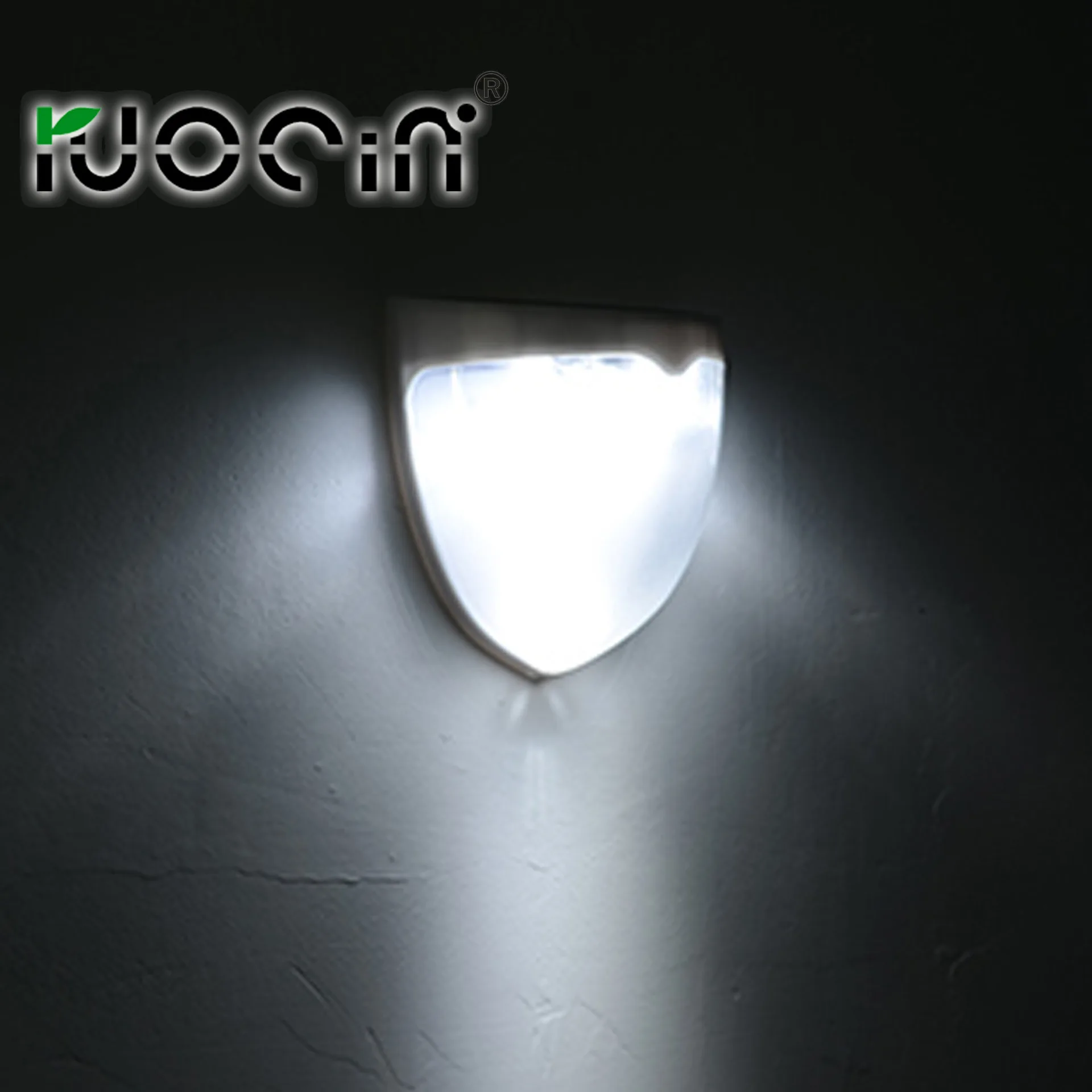 

Newly Solar Outdoor Fence Light Waterproof Wall Mount Decorative Deck Lamp for Garden Lawn XSD88