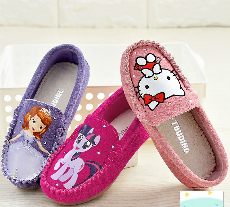 OMDS Child 's Shoes Girl Dou Cartoon Princess Sophia Children Comfortable Soft Bottom Baby Spring Autumn YXX | Детская одежда и