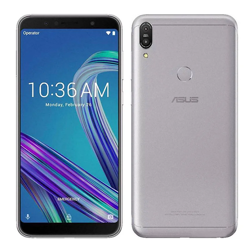 Смартфон ASUS ZenFone Max Pro M1 ZB602KL X00TD Snapdragon 636 4 Гб ОЗУ 64 ПЗУ 6 дюймов 4G LTE|Смартфоны| |