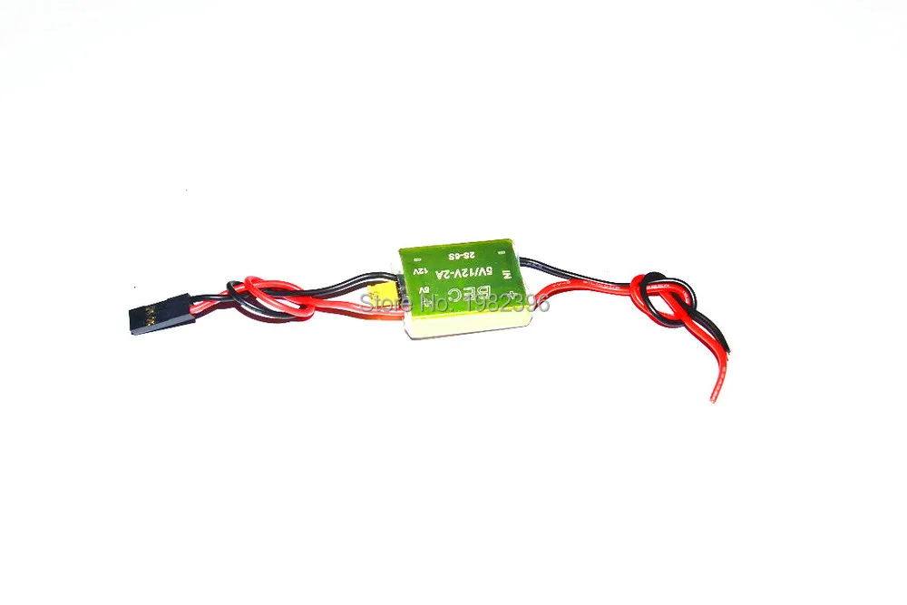 Зеленый/красный 12 В 3 А Mini BEC металлическая крышка 4S 6S FPV 1 2G 5 8G телеметрический