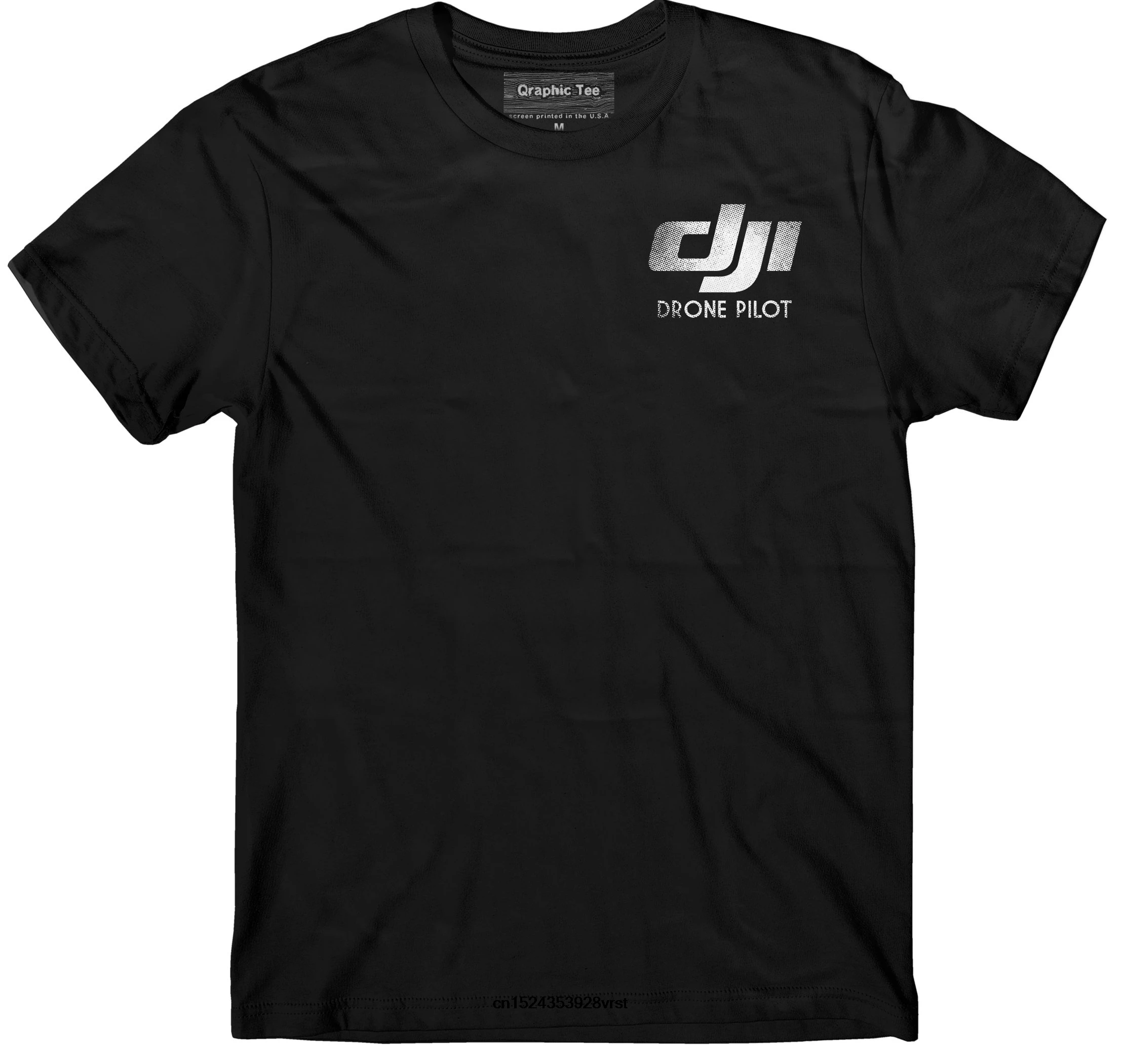 Забавная Мужская футболка модная DJI Spark Drone Phantom 4 Pilot t shirt|Мужские футболки| |