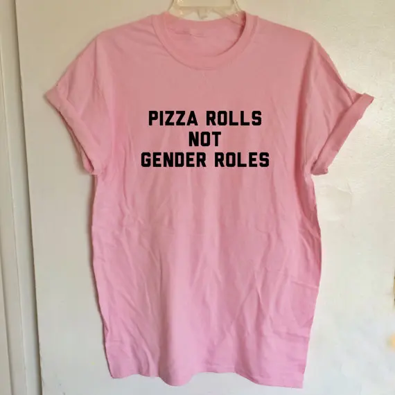 Женская хлопковая Футболка с круглым вырезом Pizza Rolls летняя футболка вырезом|fashion