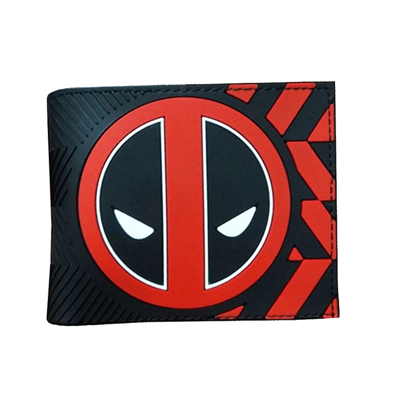 Новое поступление Marvel дизайн Deadpool кошельки мультфильм аниме Dead Pool Сумка Кошелек складной держатель для карт кошельки короткий кошелек