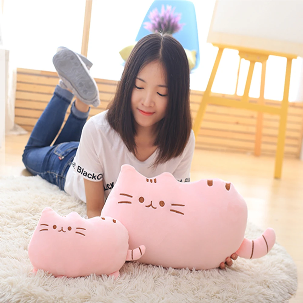 Подушка для кошки Kawaii 25/40 см мягкая плюшевая подушка в виде животных милые