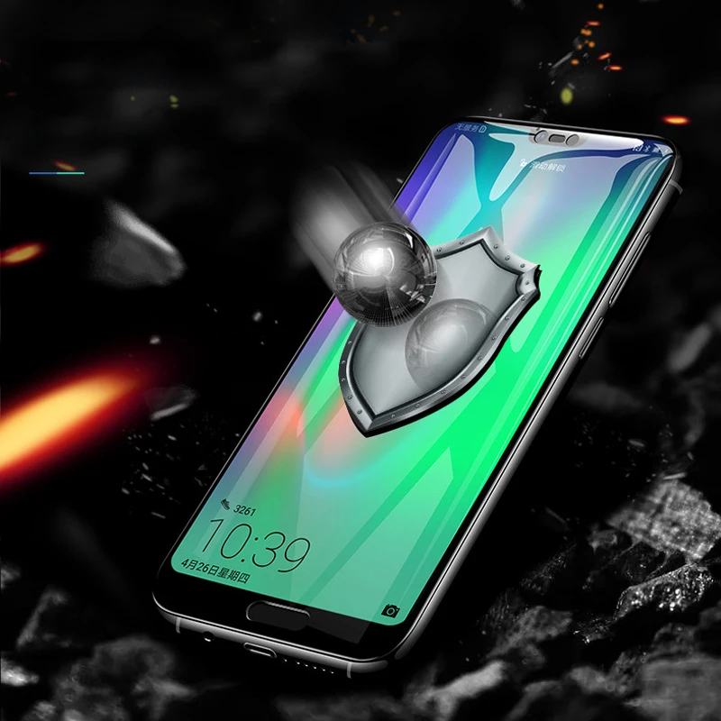 LEPHEE для huawei Honor 10 закаленное Стекло Экран протектор 2.5D 9 H полное покрытие пленки