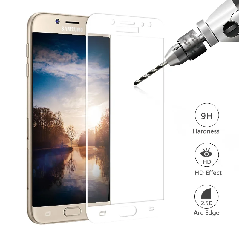 Защитная пленка для экрана Samsung Galaxy J7 2017 Европейская версия Полная защита Pro SM J730F закаленное стекло|Защитные