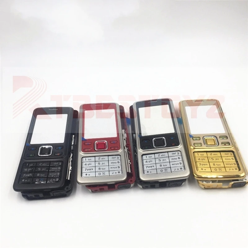 Оригинальный Новый Корпус чехол для Nokia 6300 полный мобильный телефон Батарея
