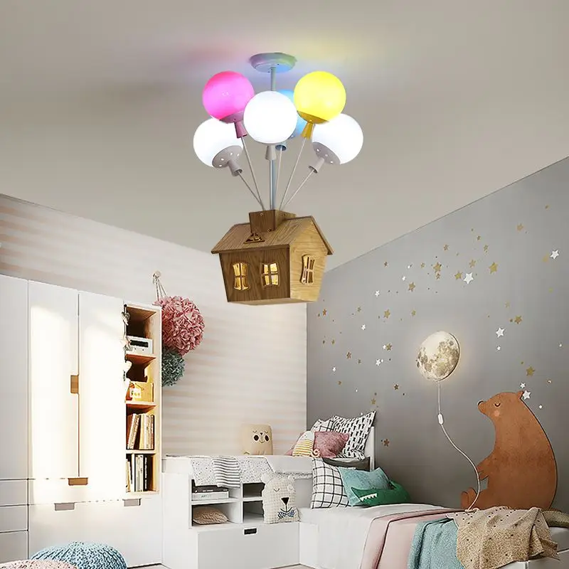 Lámpara de techo led moderna y sencilla para niños, luces decorativas para sala de estar, restaurante, comedor, hogar