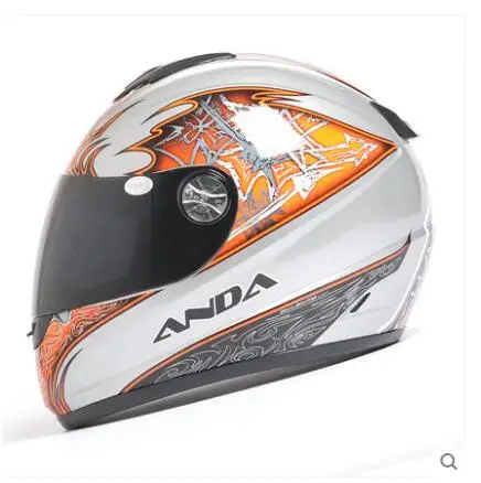 Шлем мотоциклетный длинный для мужчин и женщин всесезонный противотуманный