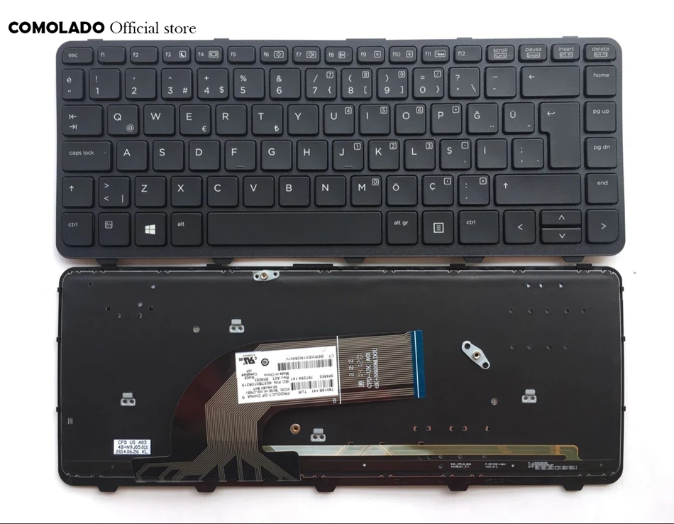 Турецкая Клавиатура для ноутбука HP 430 G2 440 G1 445 640 645|Клавиатуры замены| |