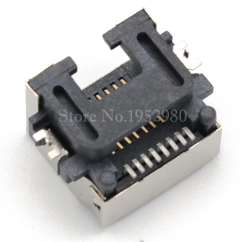 10 шт./лот RJ45 сетевой разъем Женский Ethernet 8Pin SMD офсетный стиль | Обустройство дома
