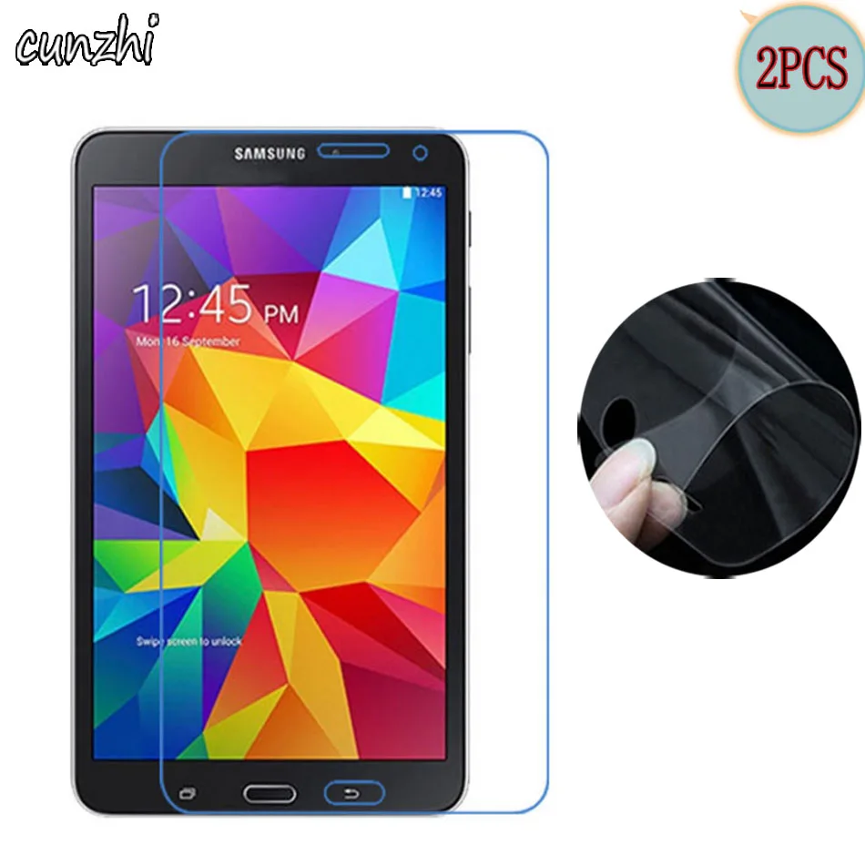 Прозрачный однотонный мягкий ультра тонкий экран протектор для Samsung Galaxy Tab 4 8 0 T330