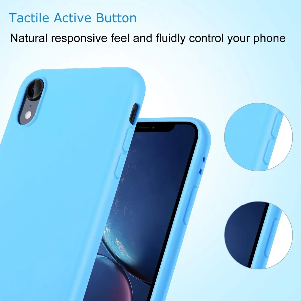 Meskey Phone Case For iPhone 7 Plus 6 6s 8 X 5 5s SE XR XS MAX Simple Ultrathin Soft TPU Cases Candy Color phone bag |
