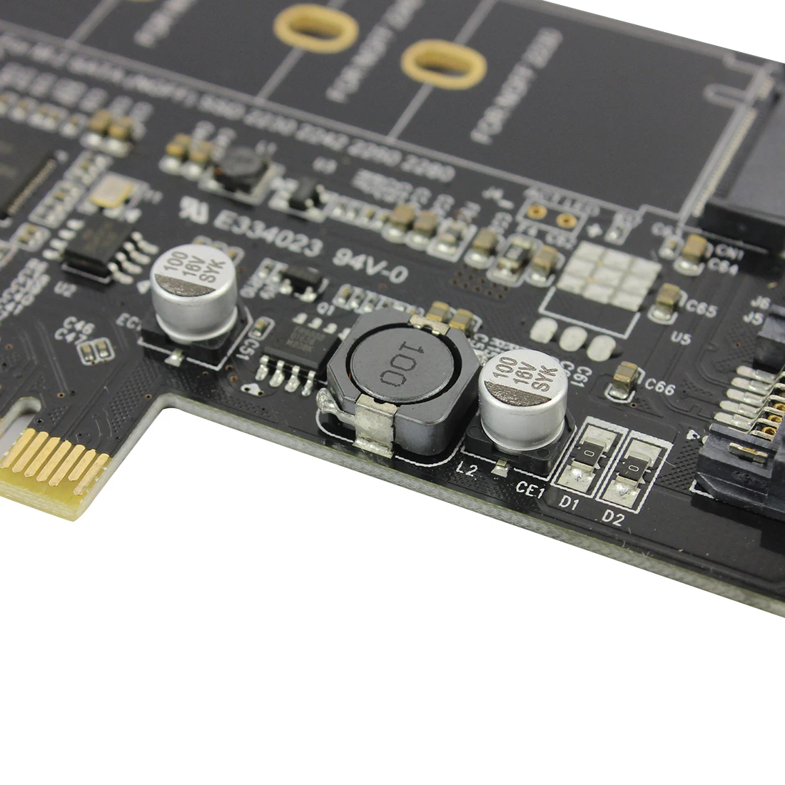 Двойной USB3.0& Тип-c M.2 Адаптерная плата PCIe M2 SSD SATA B Ключ к PCI-e конвертер контроллера карты расширения для 2280 2260 2242 2230 NGFF
