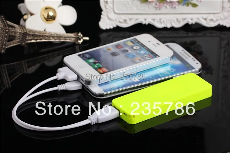Perfume 3th 5600mAh 100pcs/lot Polymer Battery Charger Power Bank Mobile Multi Color Free shipping |