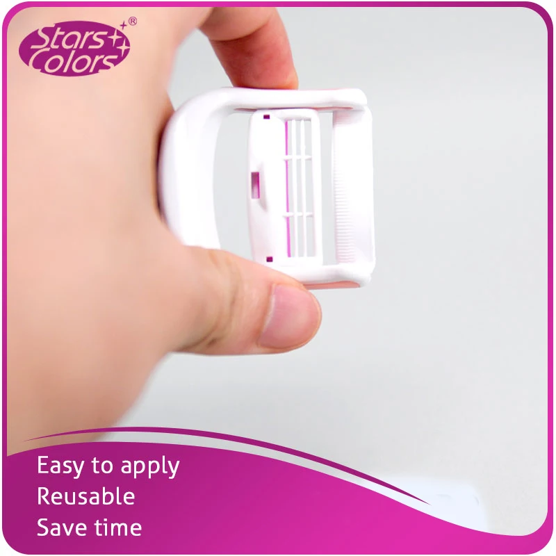 1 шт. многоразовые зажимы для завивки ресниц накладки бигуди ресниц| |