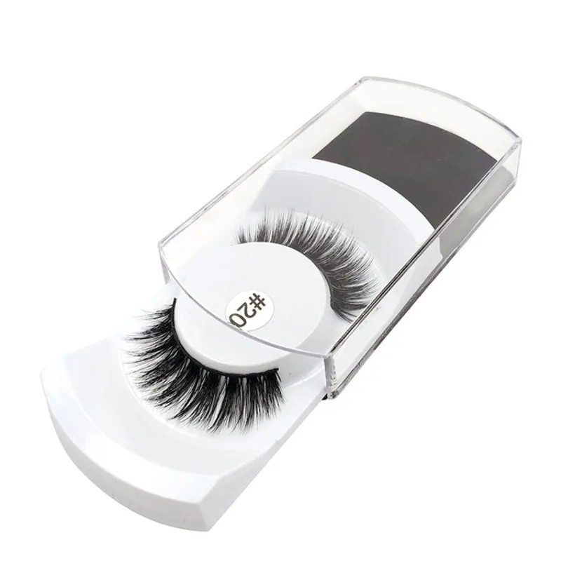 1 коробка ресницы 3D норки Роскошные ручной жестокости Бесплатная Накладные