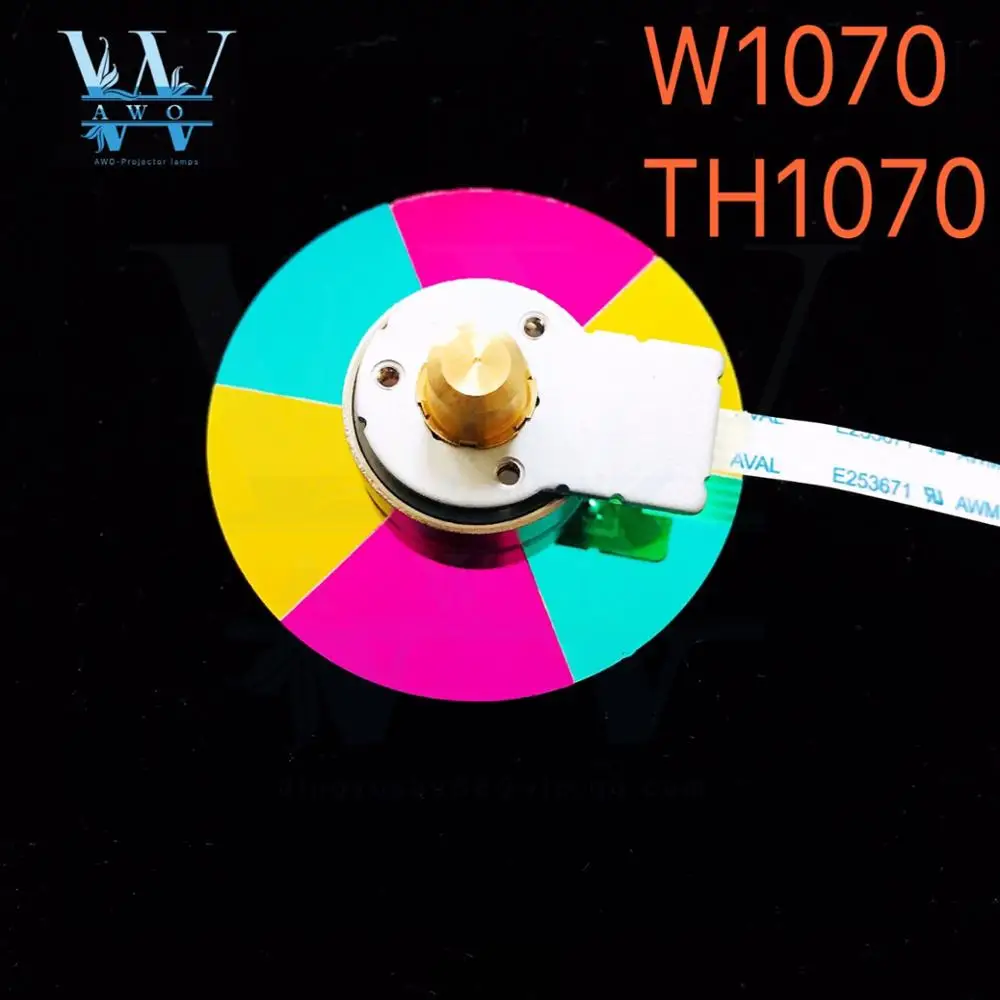 Новое оригинальное цветное колесо проектора DLP для BenQ TH1070 W1070 диаметром 44 мм|Лампы