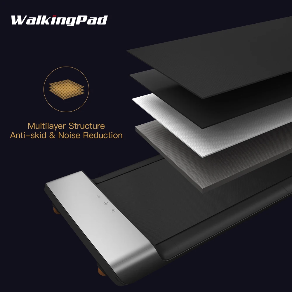 Быстрая Xiaomi Mijia Smart WalkingPad складной нескользящий автоматический контроль скорости светодиодный дисплей снижение веса беговая дорожка