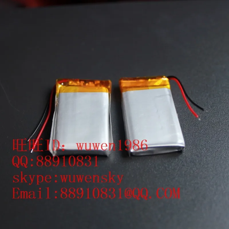 

5Pcs Wholesale 602035 062035 652035 3.7V 400mAh/