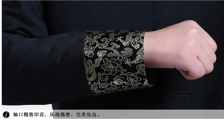 

Single breasted slim fit blazer men chinese tunic suit stand collar jacket male new design suits man 1 fashion blazers black