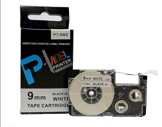 Free shipping 5PCS Compatible EZ Printer Label Maker Tape For XR-9WE1 Cartridge Cassette for KL-750BA/8800/7000KR | Компьютеры и офис