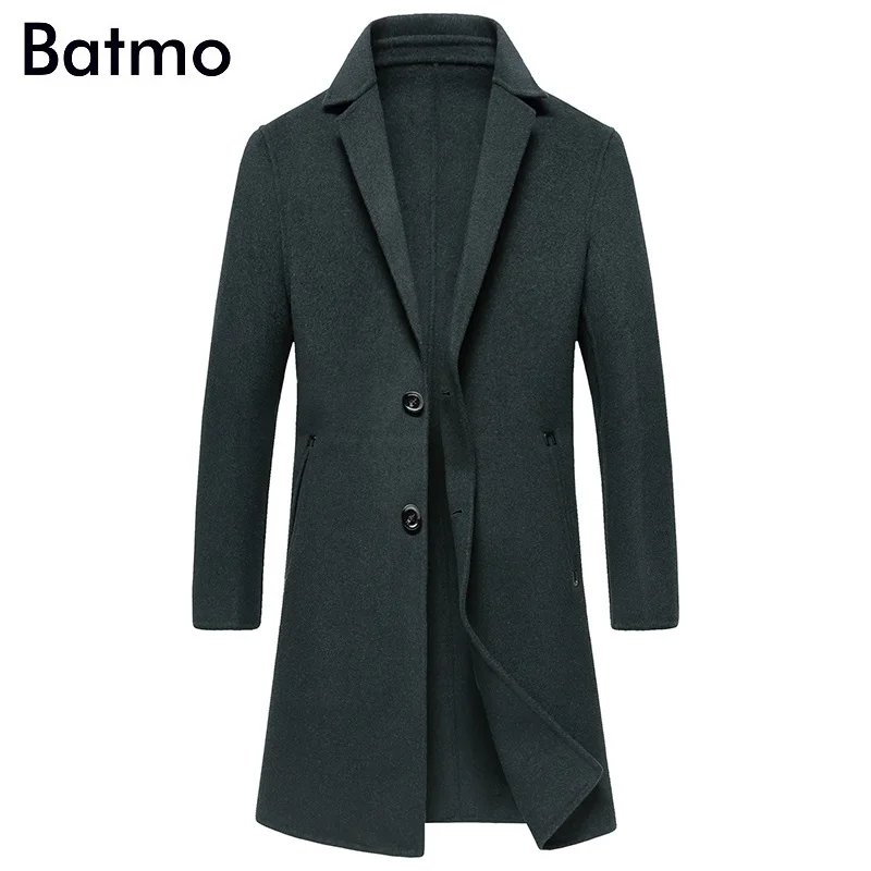 BATMO 2018 Новое поступление Зимний высококачественный двухсторонний шерстяной