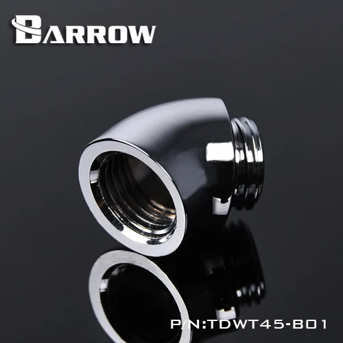 Barrow Brass G1 / 4 ''резьба 45 градусов фитинг адаптер для водяного охлаждения |