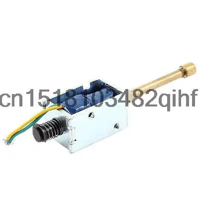 

Pull Action 2mm 450g 5mm 250g Open Frame Spring Plunger Electromagnet DC 24V