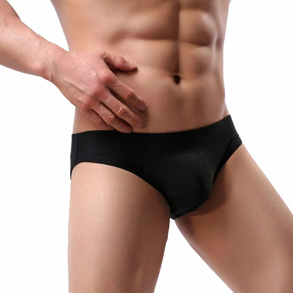 

Men's Panties brief Sexy Underwear Shorts men Underpants Soft Briefs Panties d90405