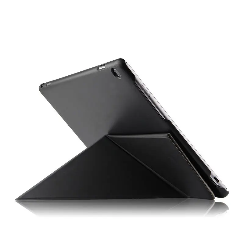 Чехол для huawei Mediapad m3 lite 10 BAH-L09 BAH-AL00 bah-w09 10," из искусственной кожи чехол для huawei M3 Lite 10,1 Tablet PC чехол Крышка - Цвет: style1 black